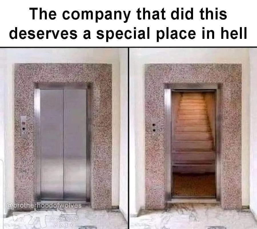 elevator meme