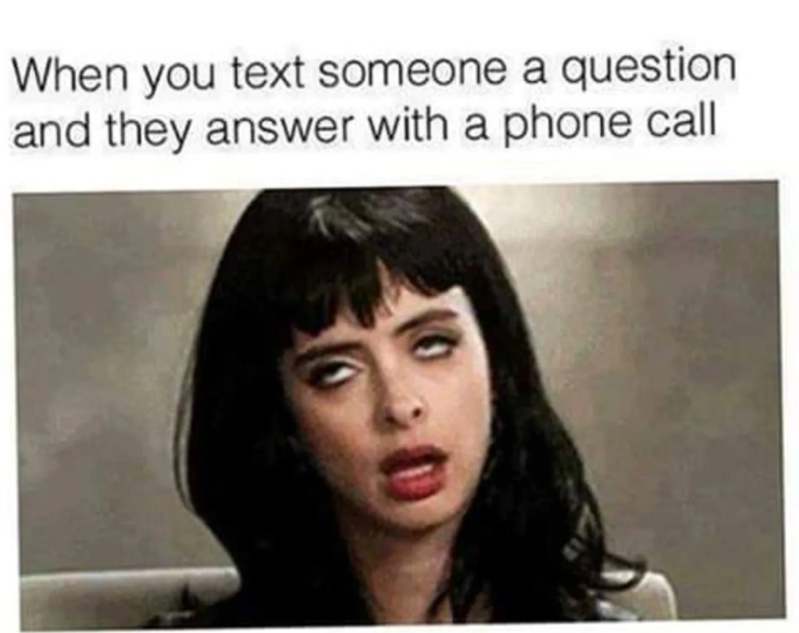 telephone call meme
