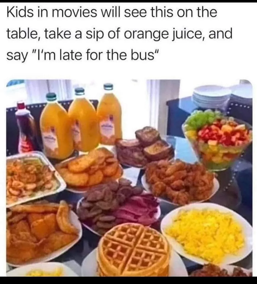 breakfast meme