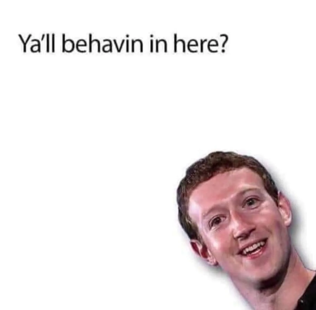 Facebook Jail meme