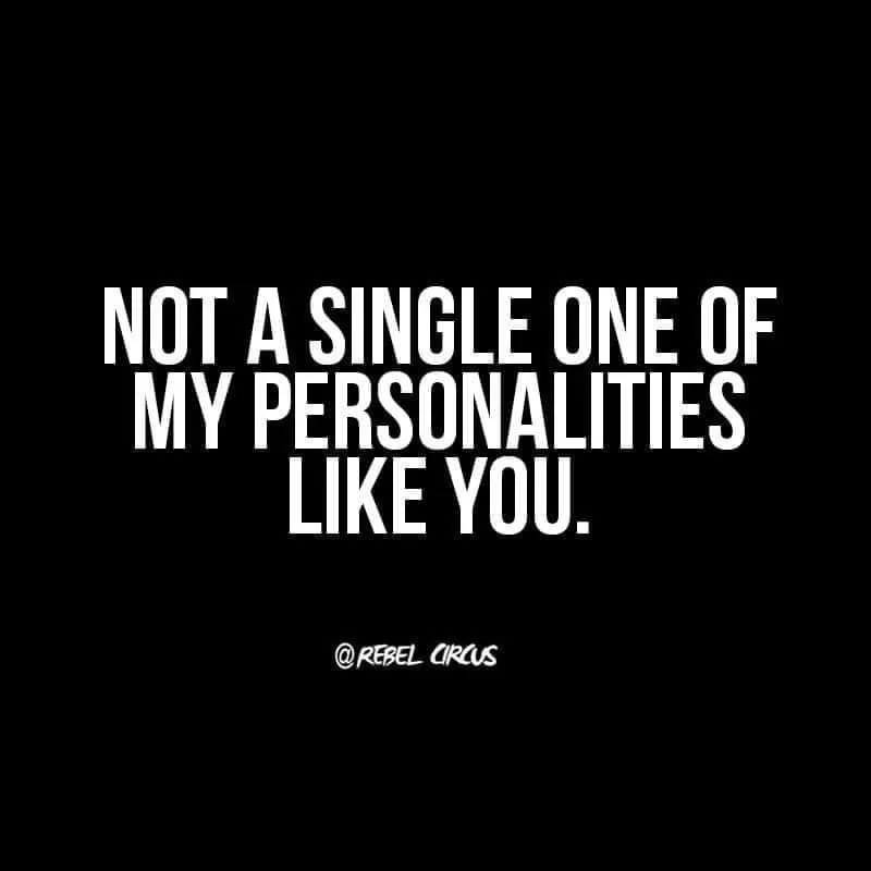 multiple personality meme