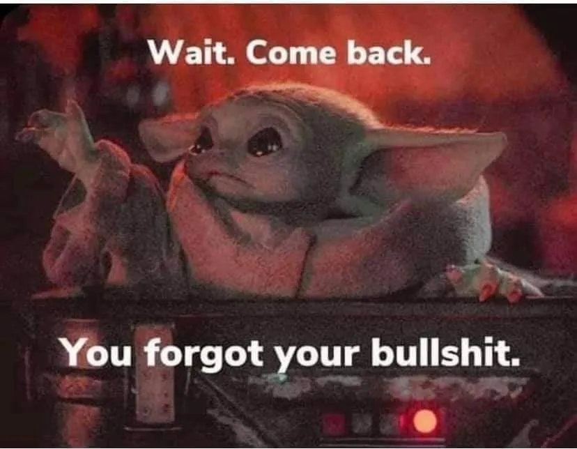 full of shit meme