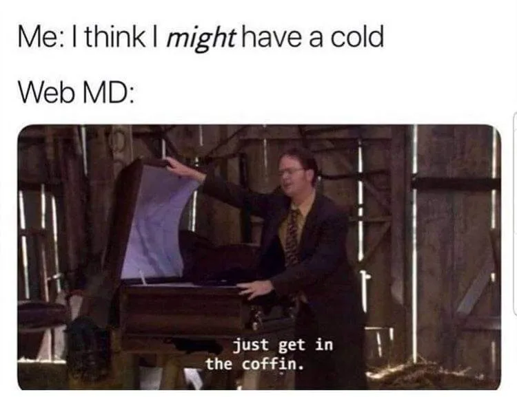 WebMD meme