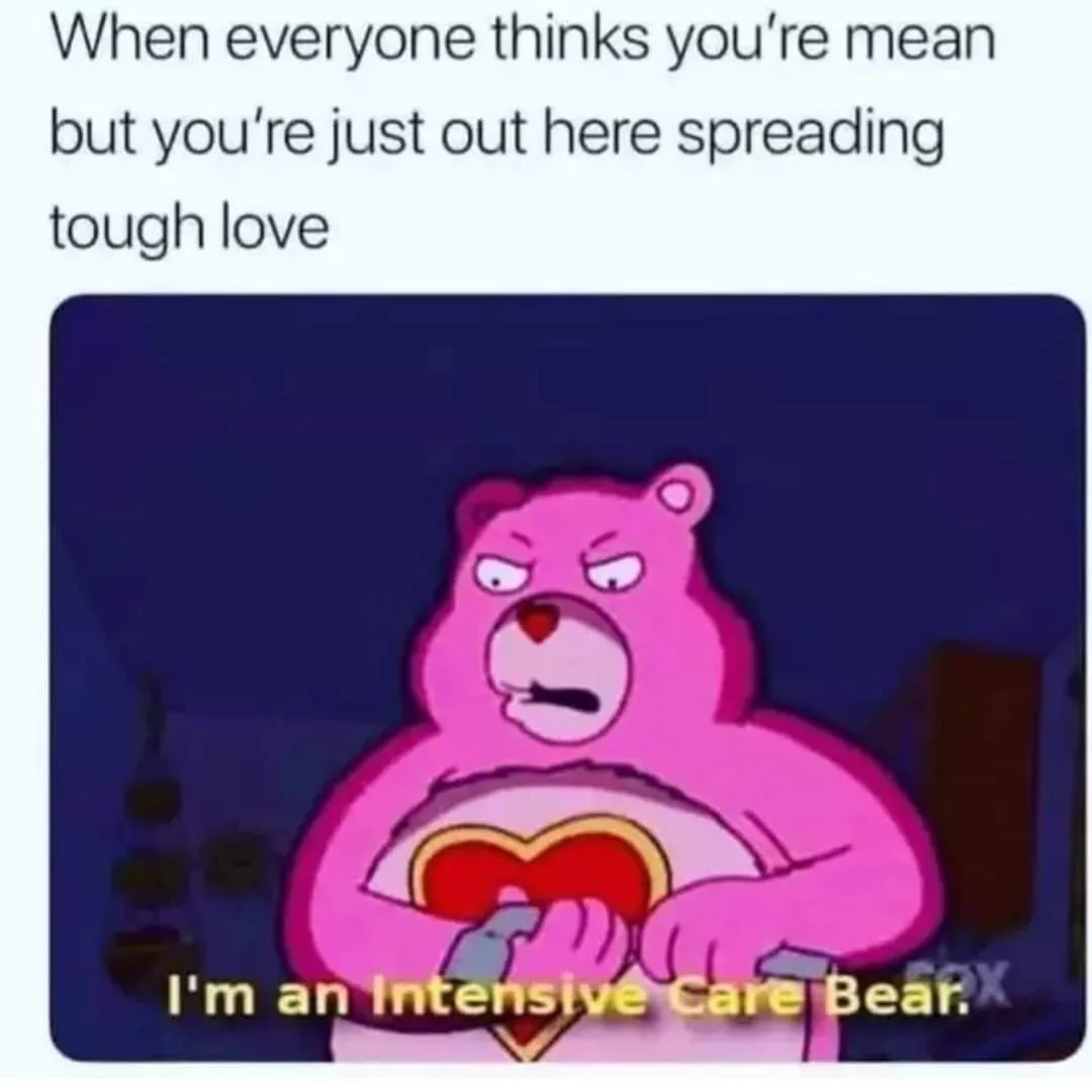 Care Bear meme