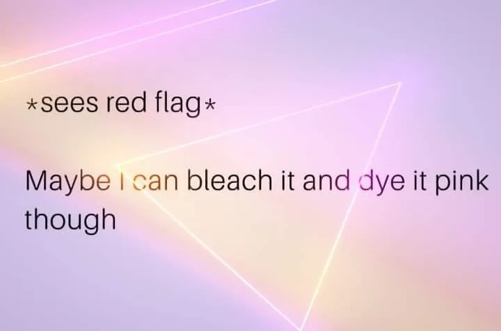 red flag meme