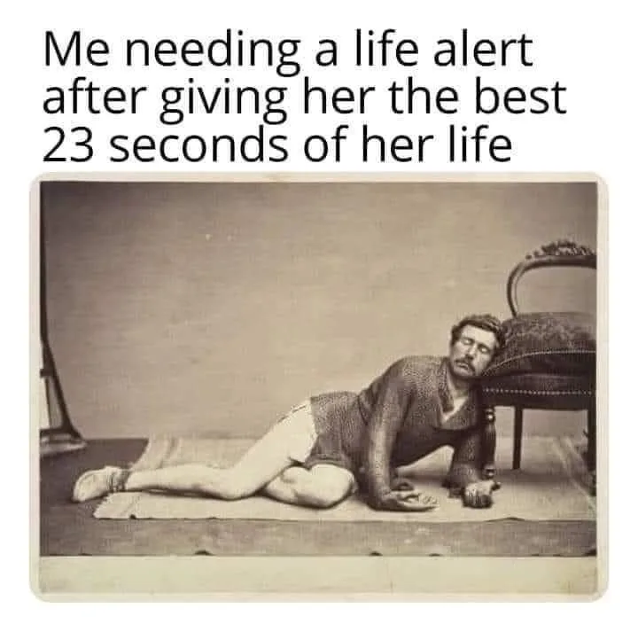 being bad in bed meme