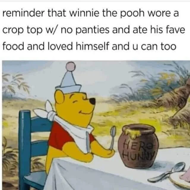 indulging meme