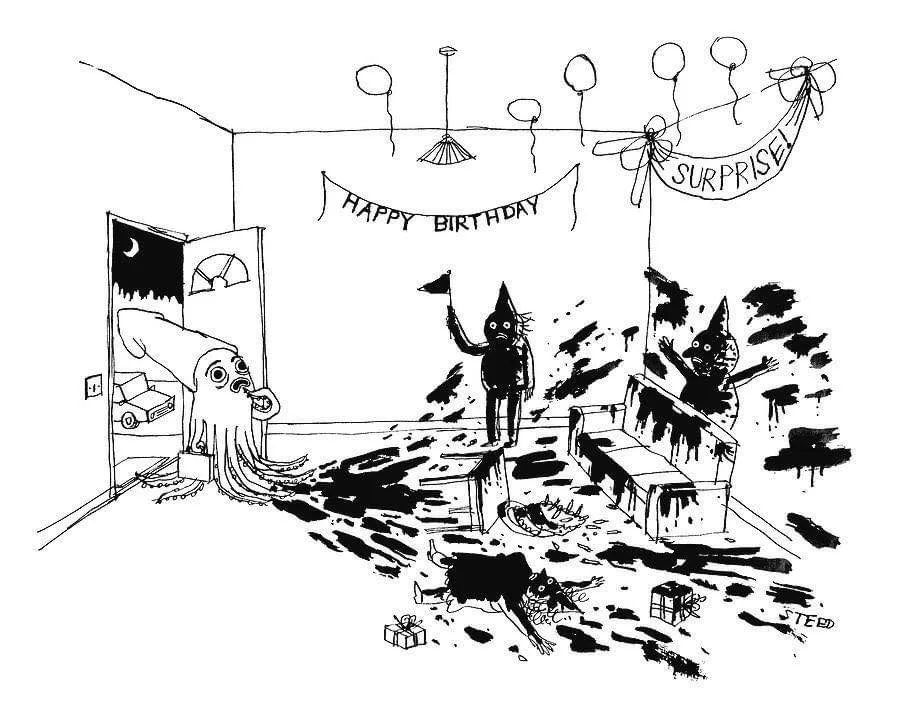 surprise party meme