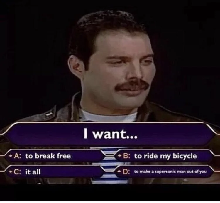 Freddy Mercury meme
