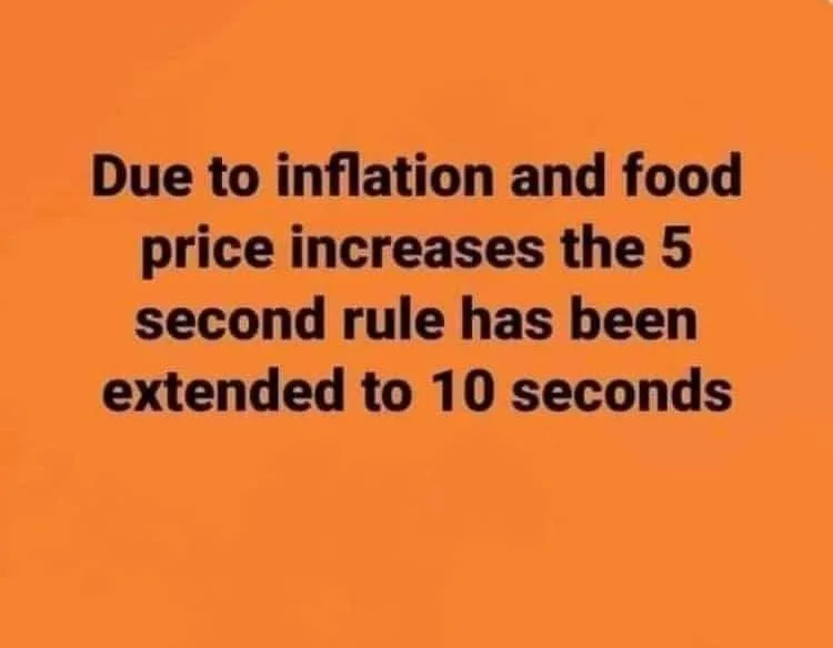 5-second rule meme