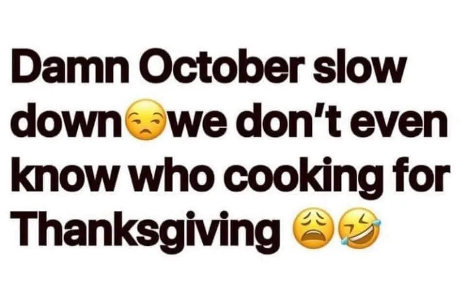 October meme