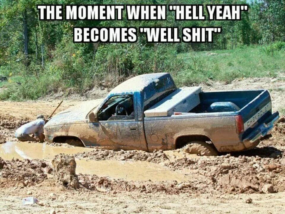 getting stuck meme