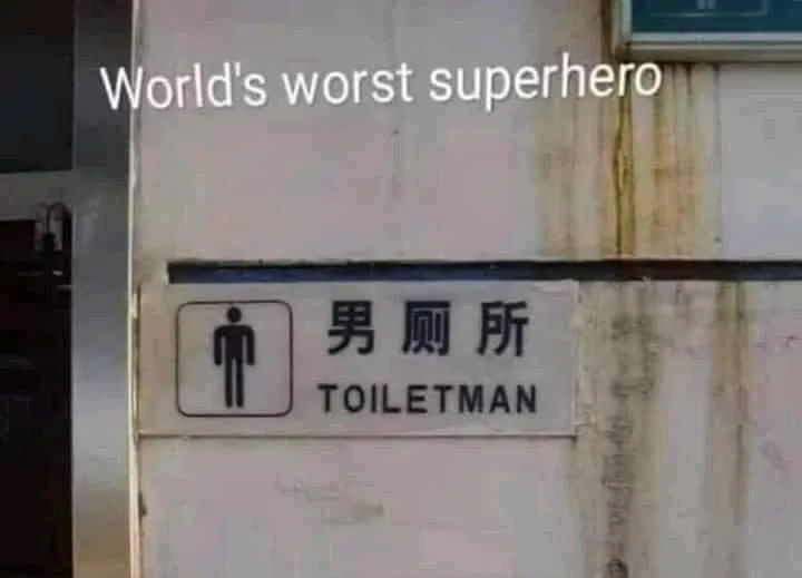 public bathroom meme