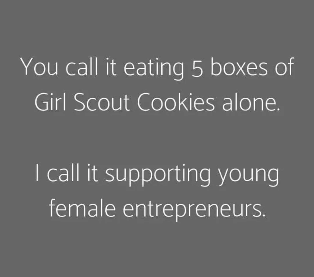 Girl Scout Cookies meme