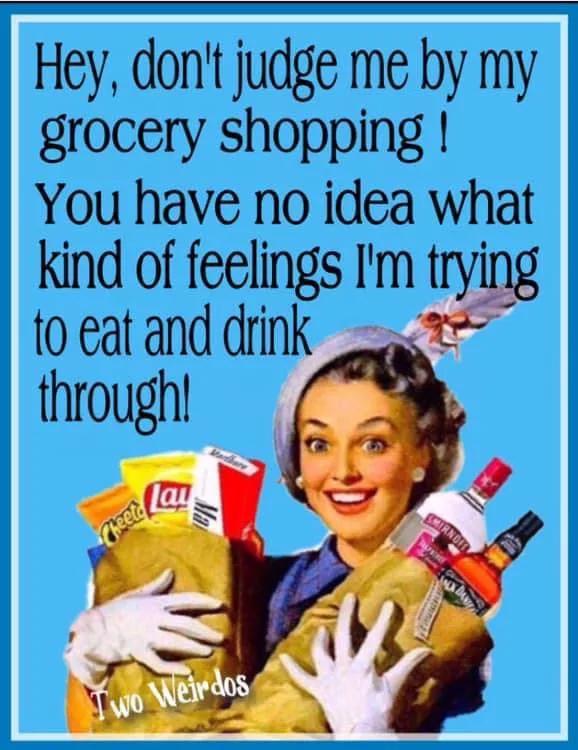 stress eating meme