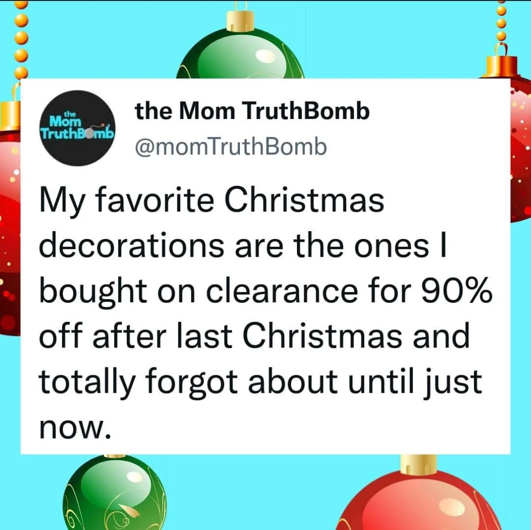 Christmas decorations meme