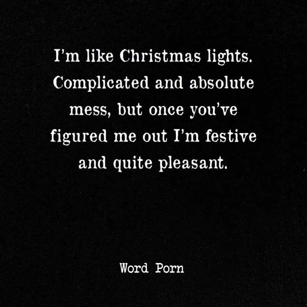 Christmas lights meme