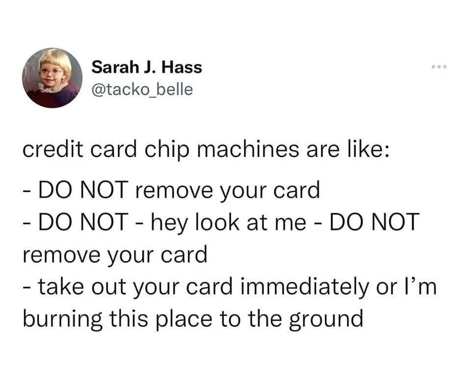 credit card meme