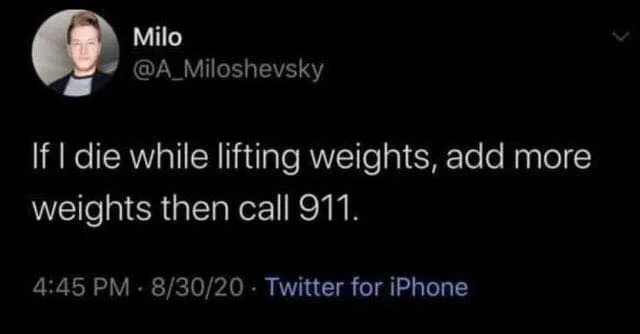 weightlifting meme