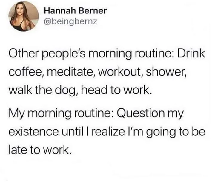 routine meme