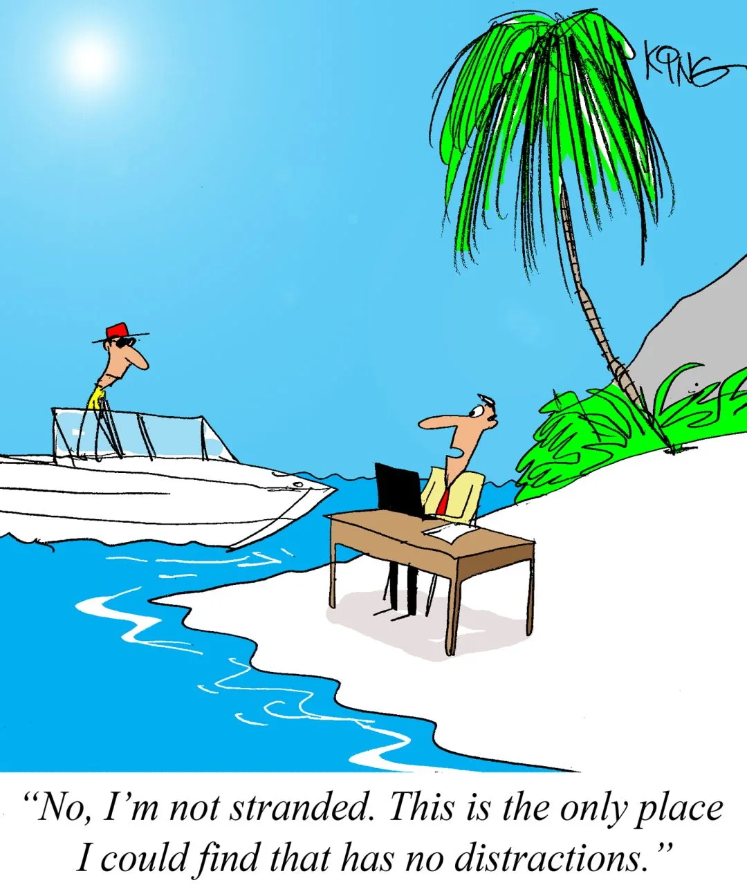 deserted island meme