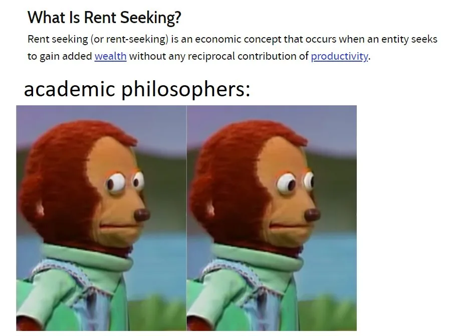 rent seeking meme