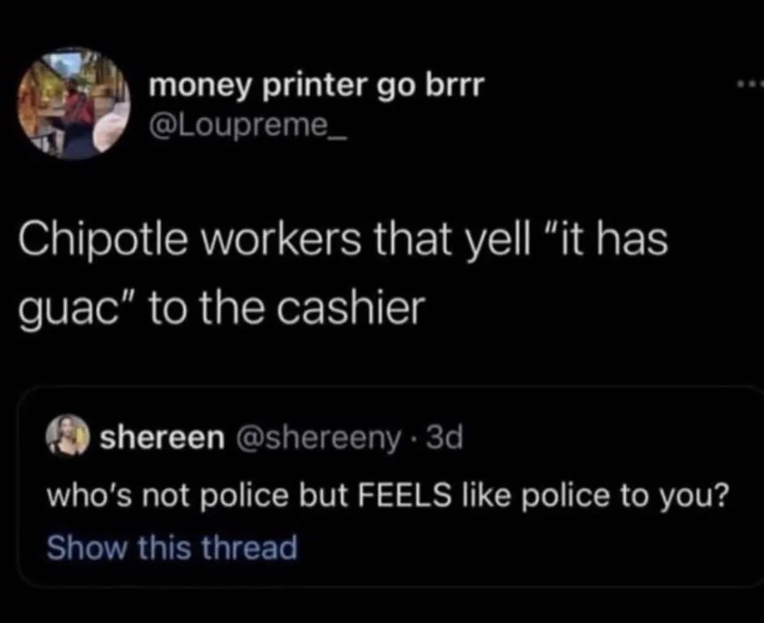 Chipotle meme