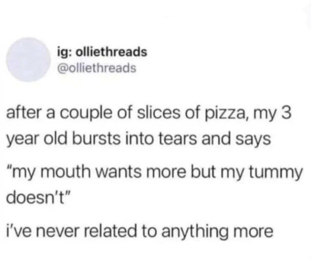 being full meme
