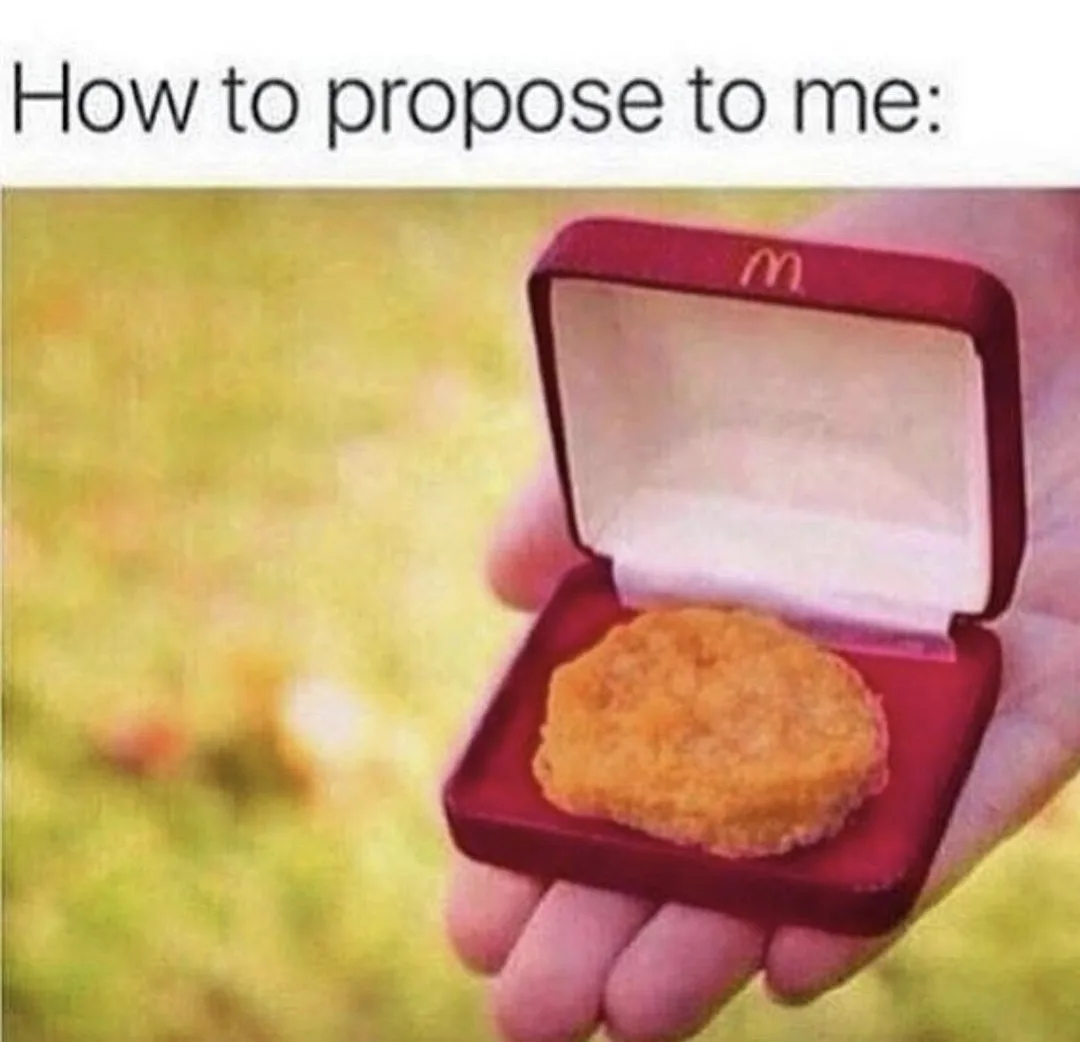 chicken nugget meme