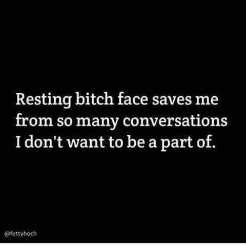 resting bitch face meme