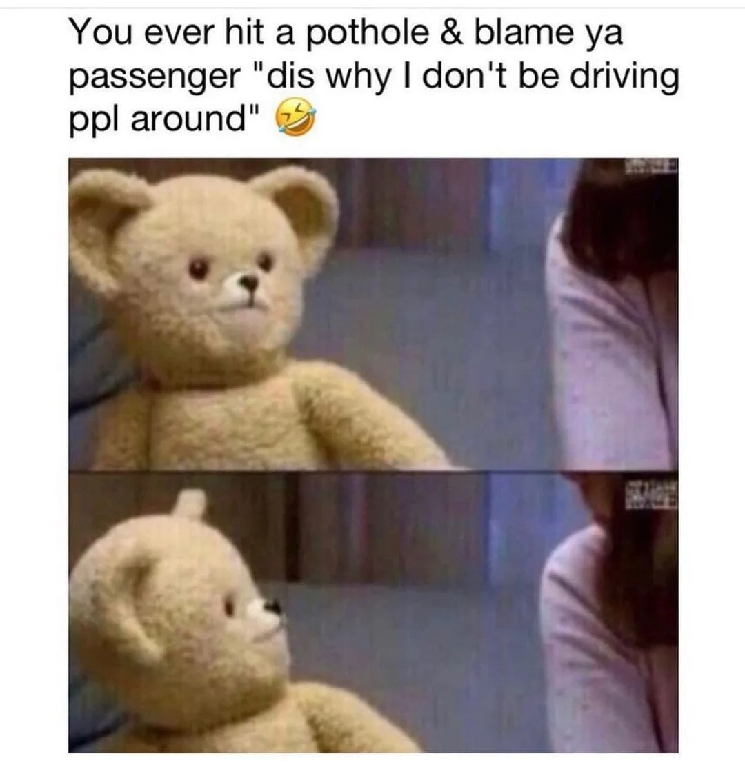 pothole meme