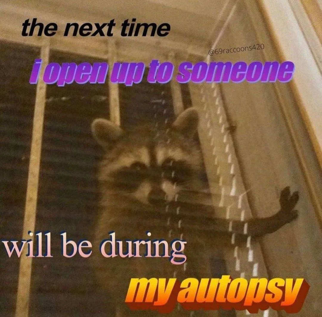 opening up emotionally meme