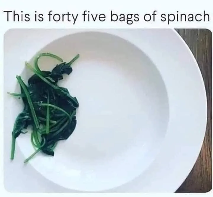 spinach meme