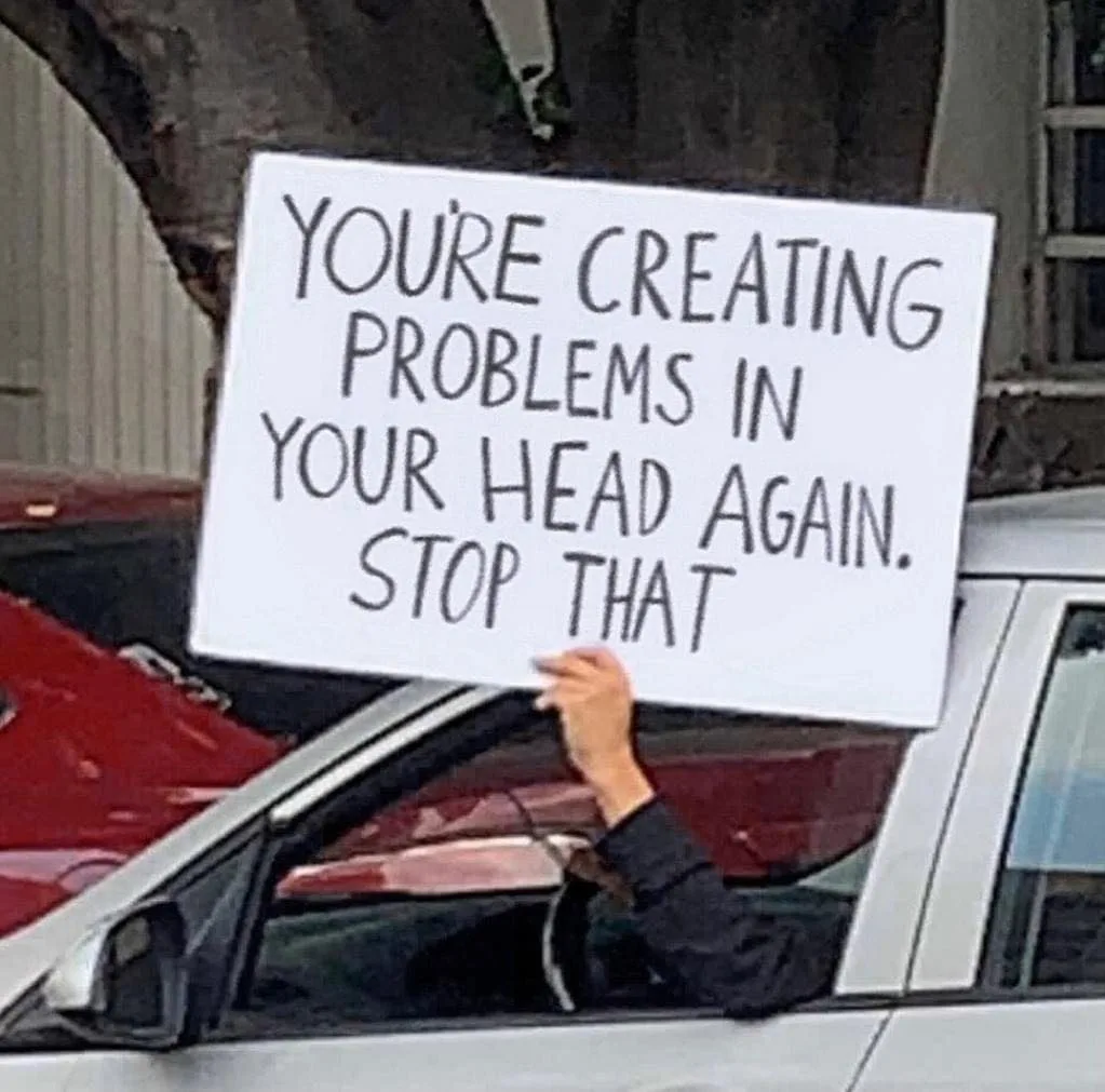 self-sabotage meme