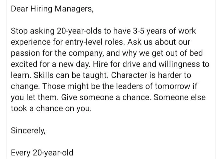 hiring meme