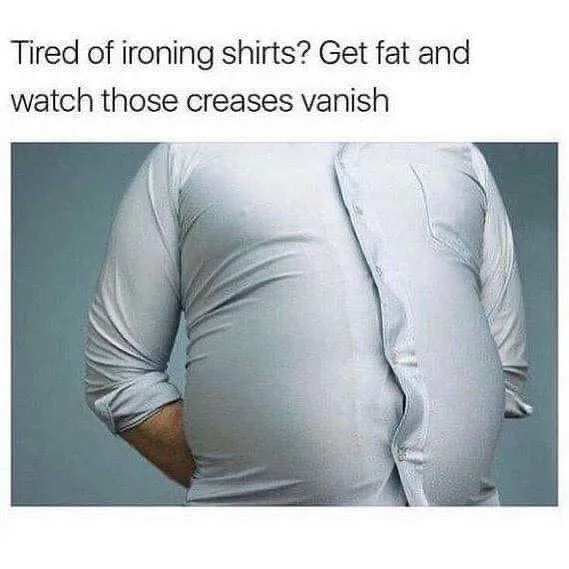 ironing meme