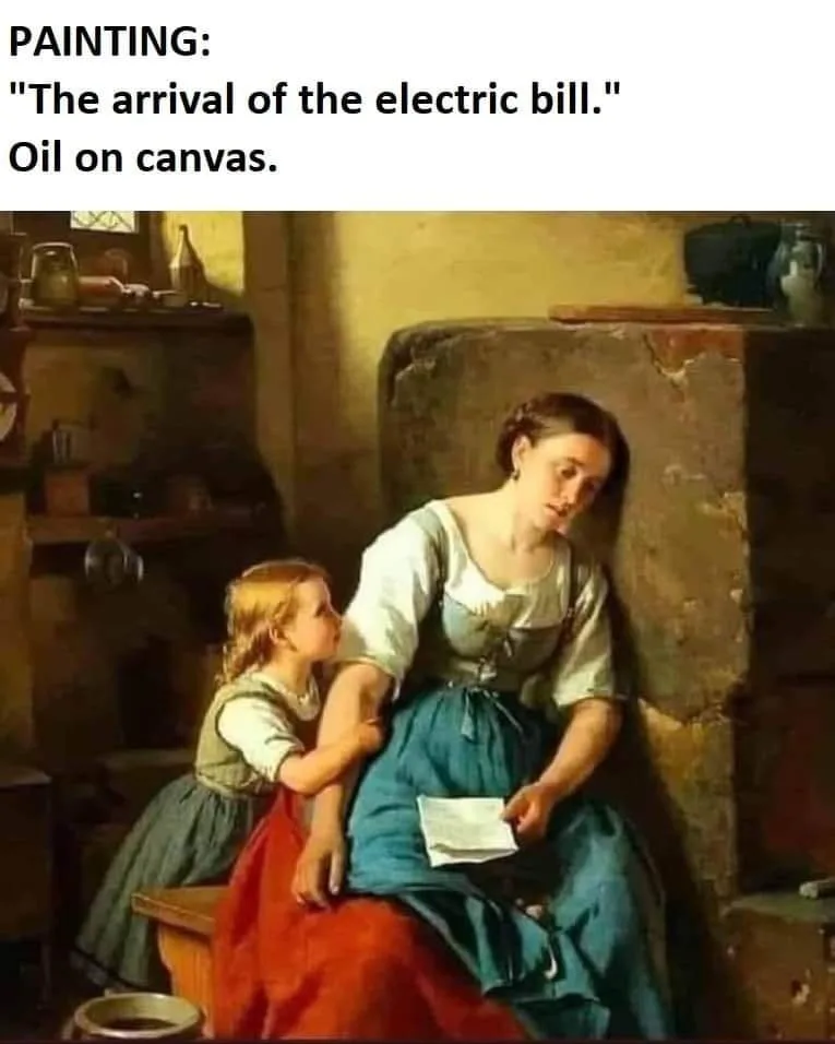 paying bills meme