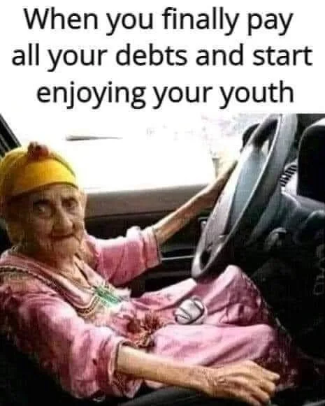 student debt meme