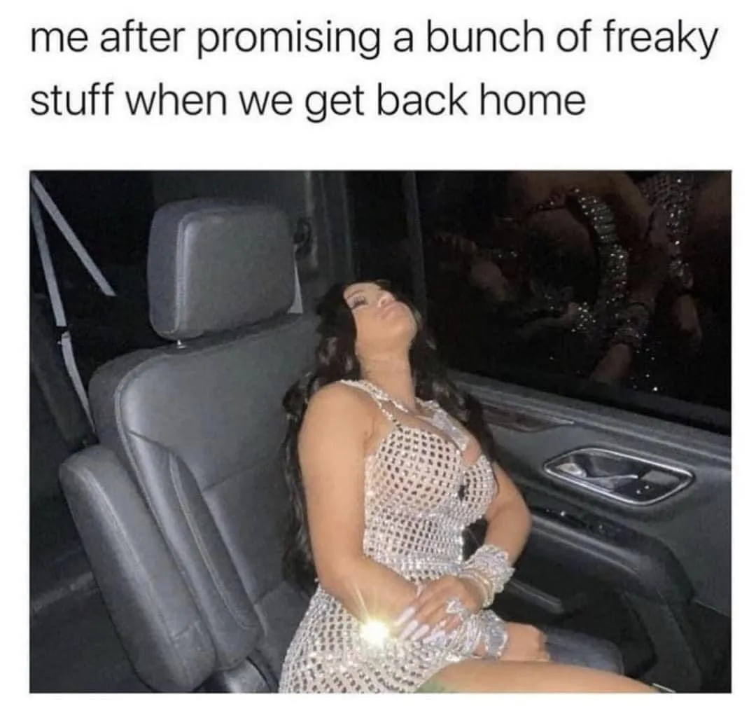 passing out meme