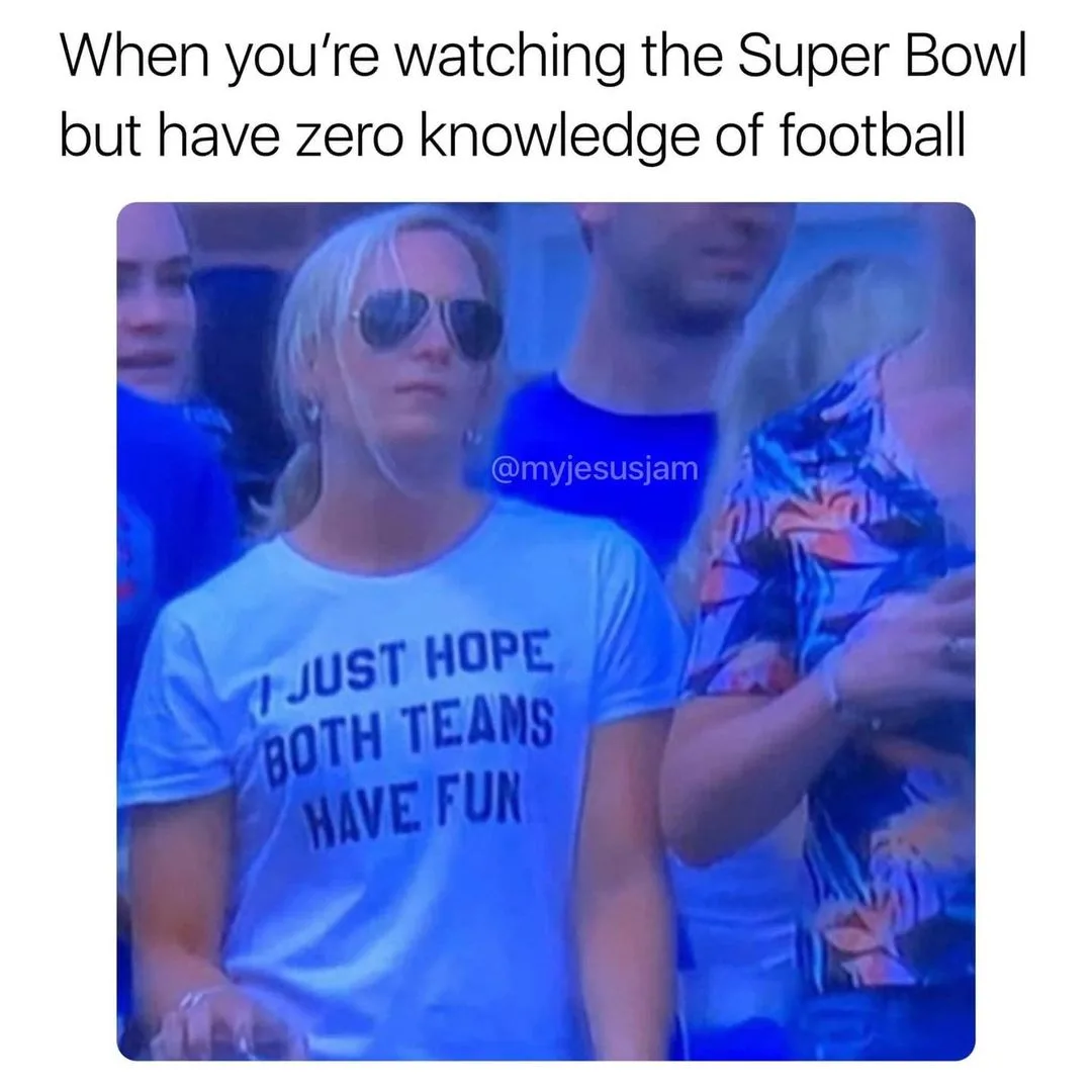 Super Bowl meme