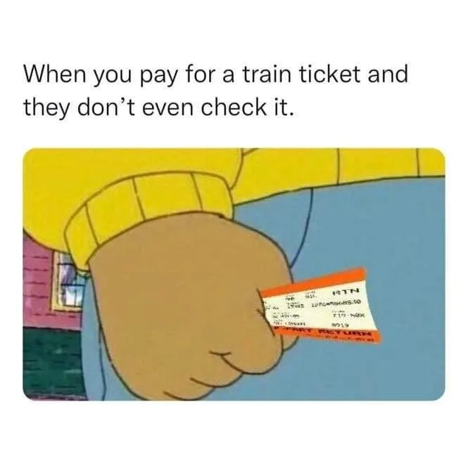 commuting meme