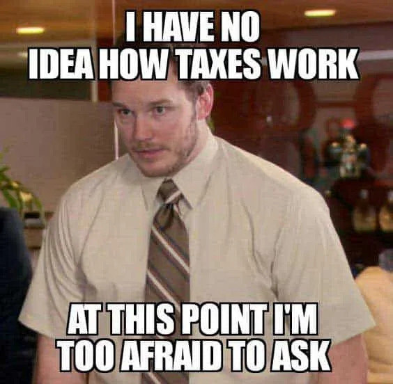 taxes meme