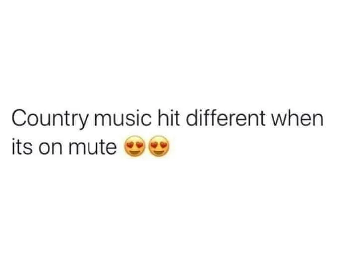 country music meme
