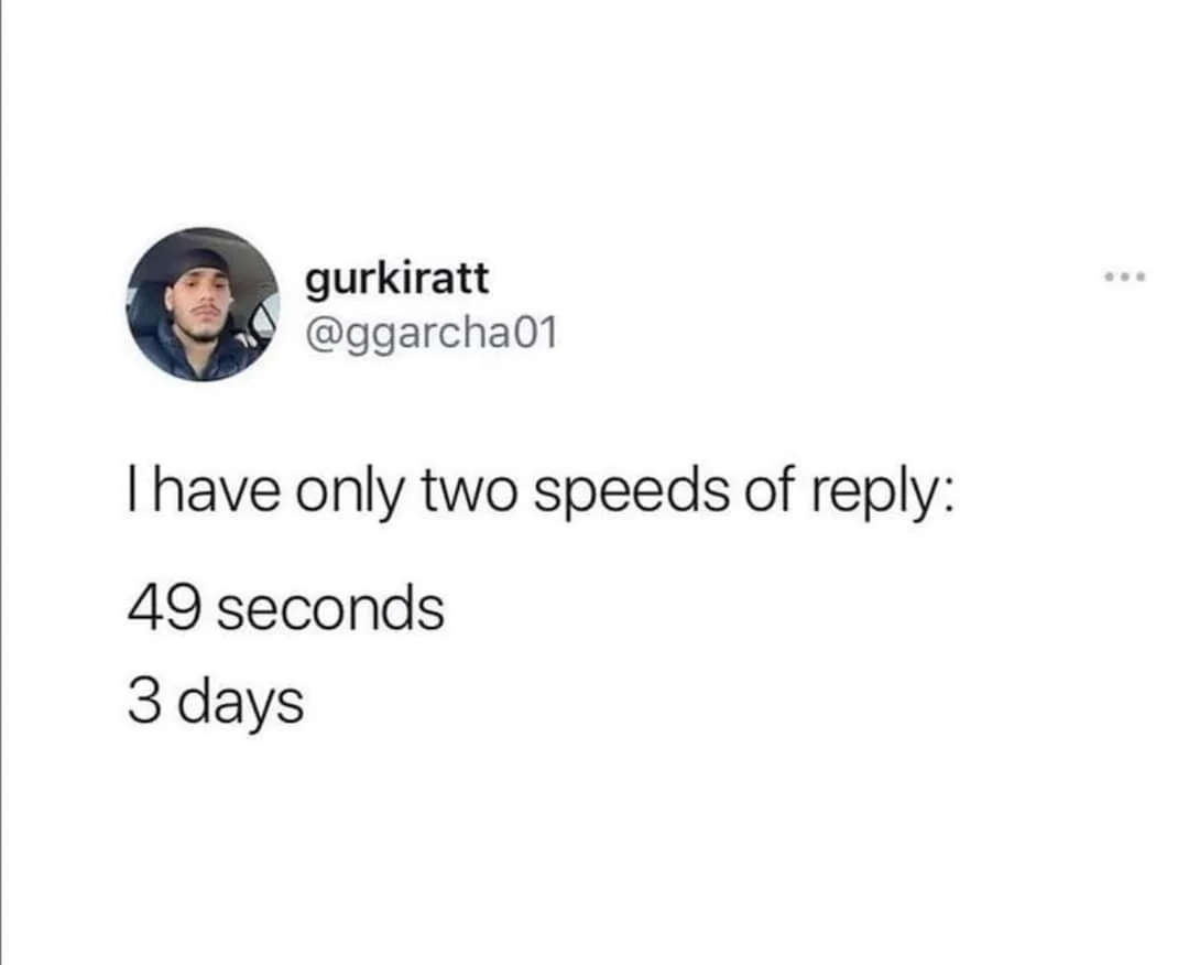 replying meme