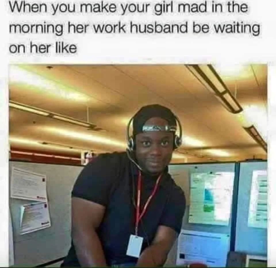 work husband meme