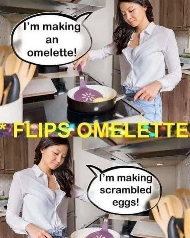 scrambled eggs meme