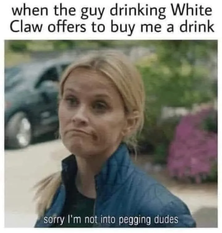White Claw meme
