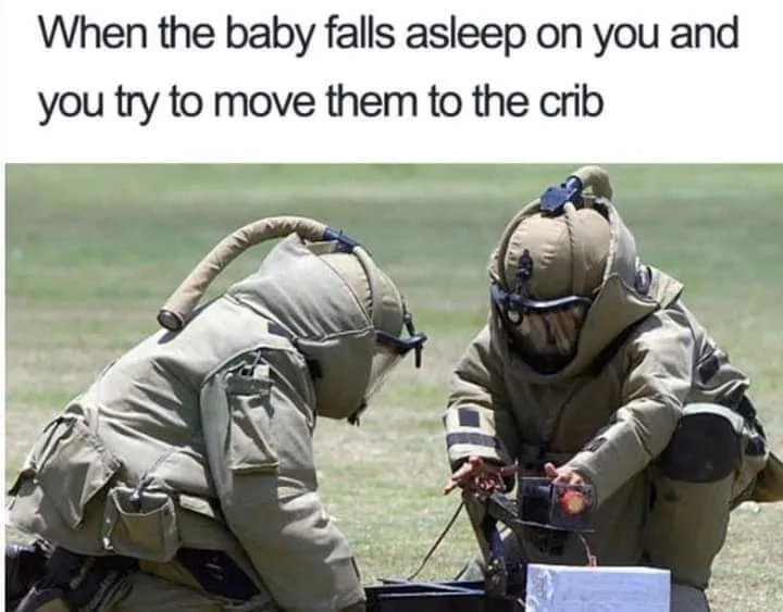 falling asleep meme