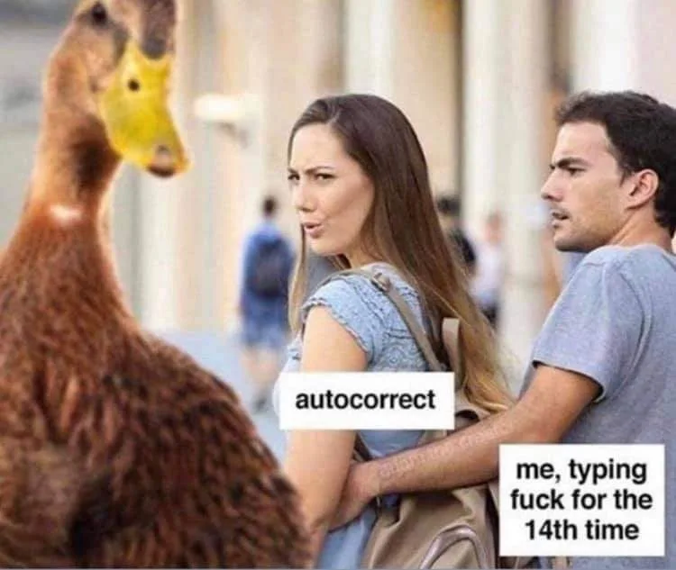 autocorrect meme