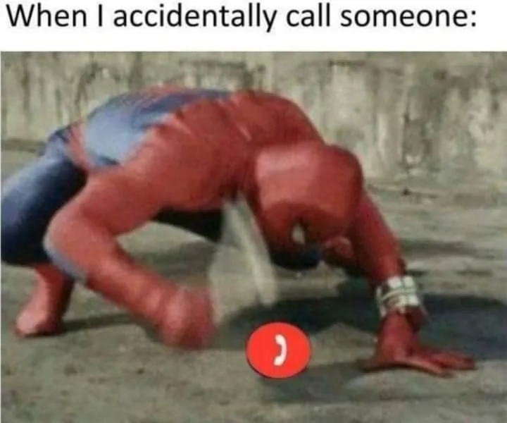 butt dial meme